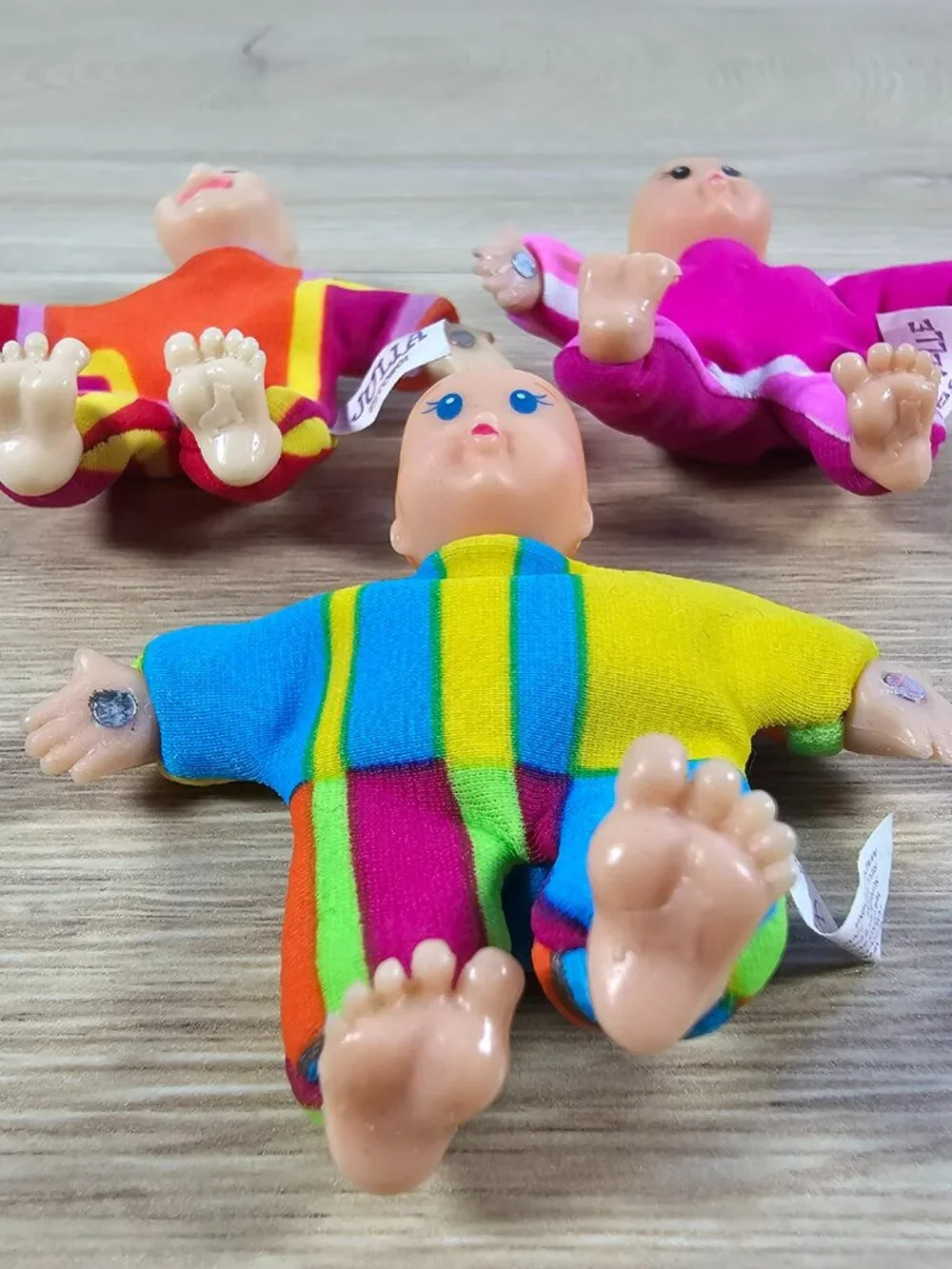 Corgi Lil Handfuls Dolls Lot of 3 Beanbag Magnetic Hands Julia Megan Danielle 3